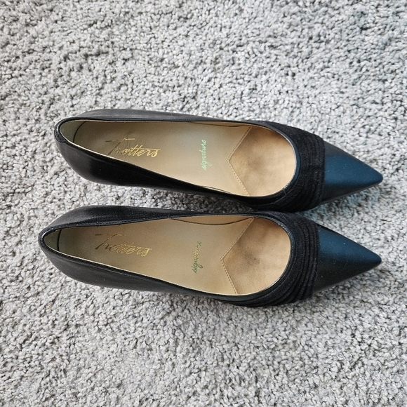 Trotters Signature Alexandra Dress Black Pump size 8.5N - Picture 7 of 9